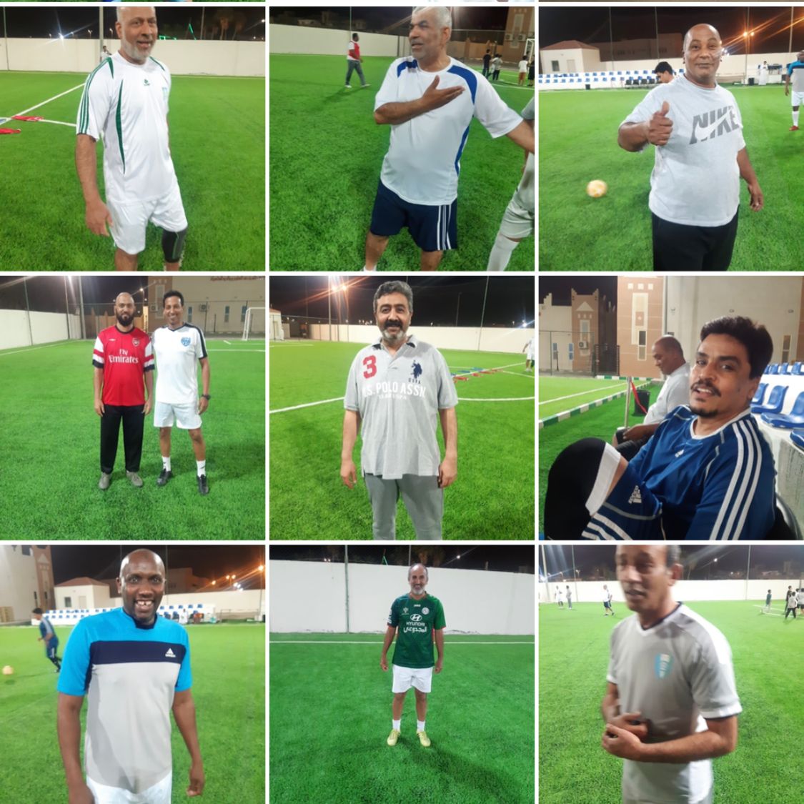 قدامي جزيرة دارين يكرمون النجم سلمان ابو ملحة  ويقيمون له ممر شرفي 