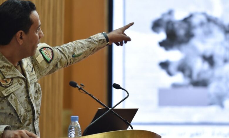 التحالف: استهداف عدائي لخزانات الشركة الوطنية للمياه بظهران الجنوب