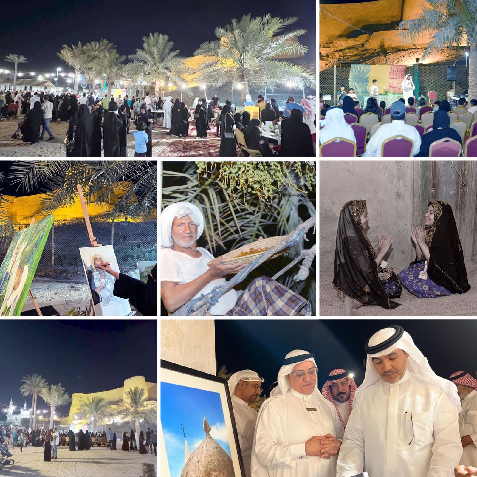  بستان قصر تاروت تختتم فعالياتها التراثية والشعبية وحضور أكثر من 60 ألف زائر بمشاركة الحرفيين والأسر المنتجة