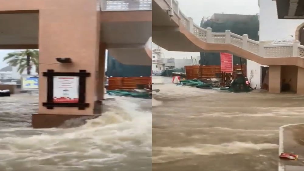 سيول هائلة تغرق سلطنة عثمان