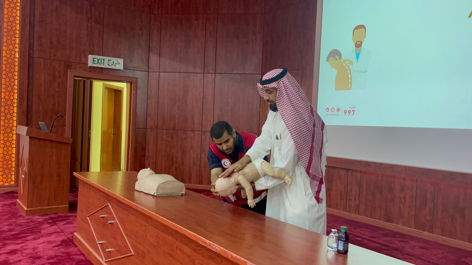 مركز التنمية الاجتماعية بجازان يعقد ورشة الاسعافات الأولية 