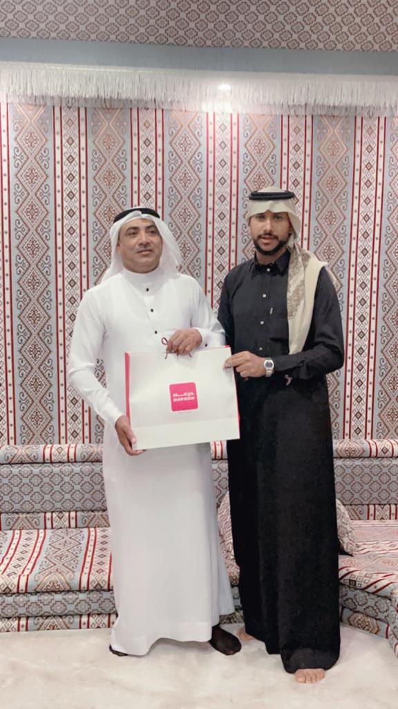 أسرة الشيخ محمد عريبي تحتفل بتقاعد أخيهم رقيب أول أحمد عريبي