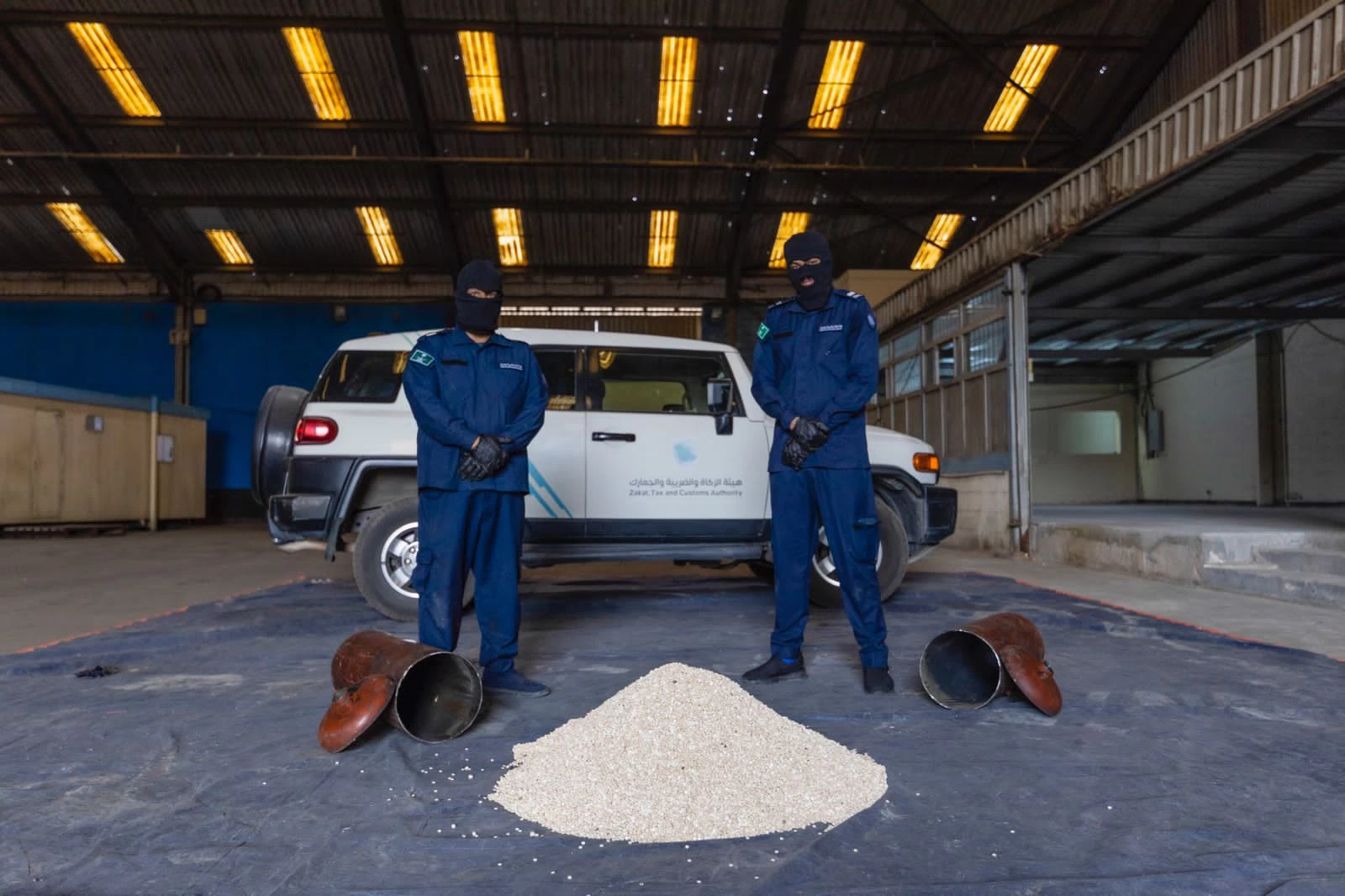 الزكاة والضريبة والجمارك في ميناء ضباء تُحبط محاولتي تهريب أكثر من 1.2 مليون حبة كبتاجون