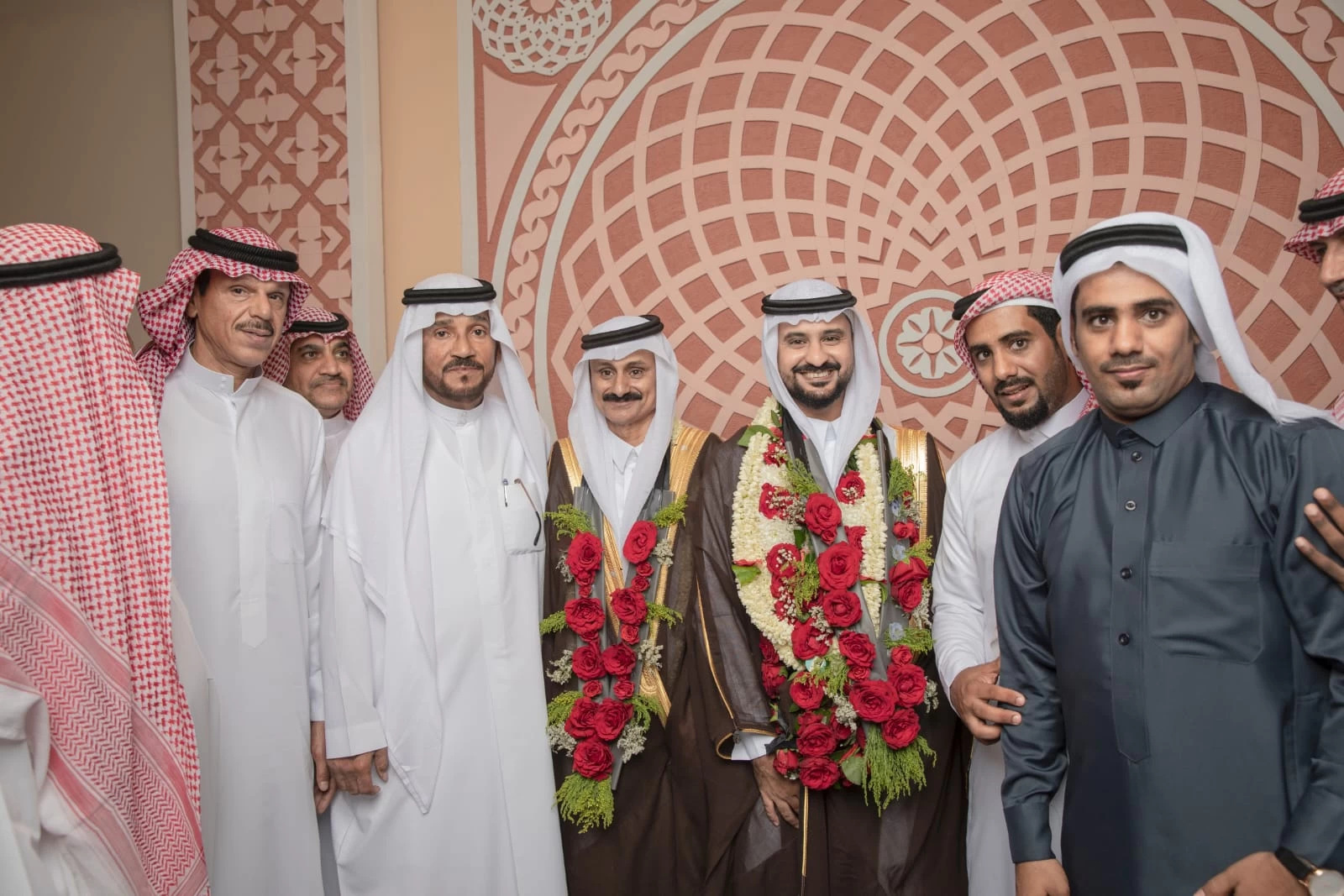 عبدالله مشهور يحتفي بزواج ابنه فؤاد