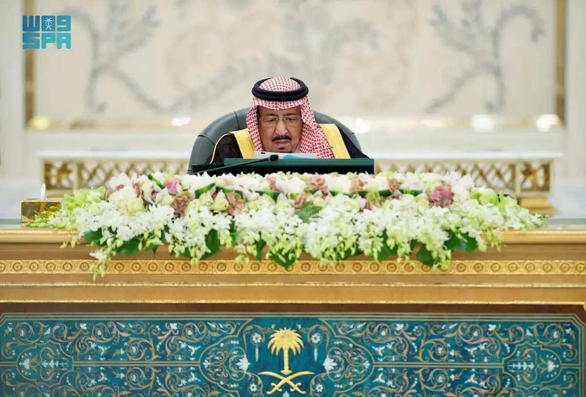 خادم الحرمين الشريفين يرأس جلسة مجلس الوزراء