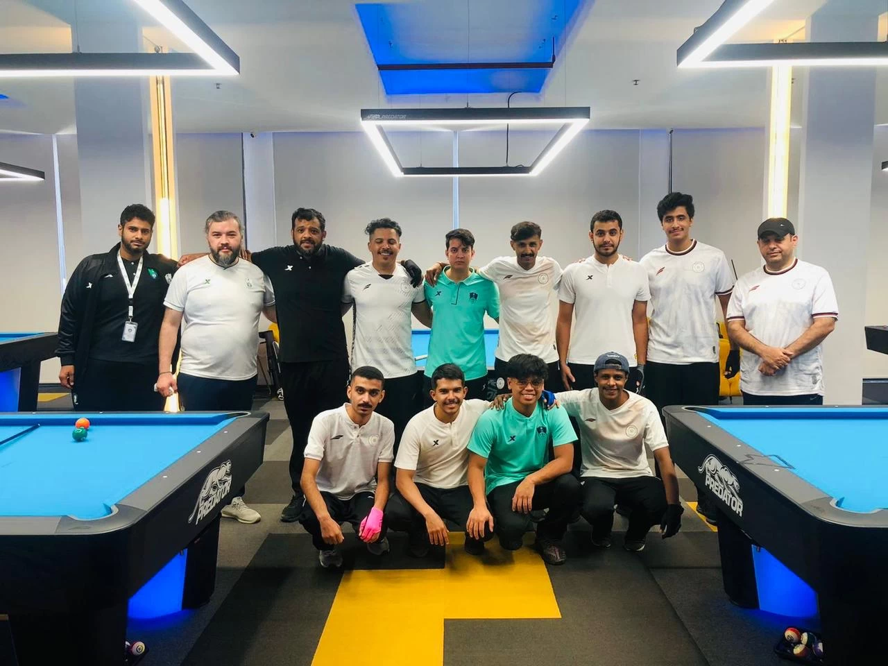 في ختام دوري المجموعات للدوري الممتاز تأهل الفتح والهلال ومضر والأهلي وضمك والاتحاد إلى نهائيات البلياردو