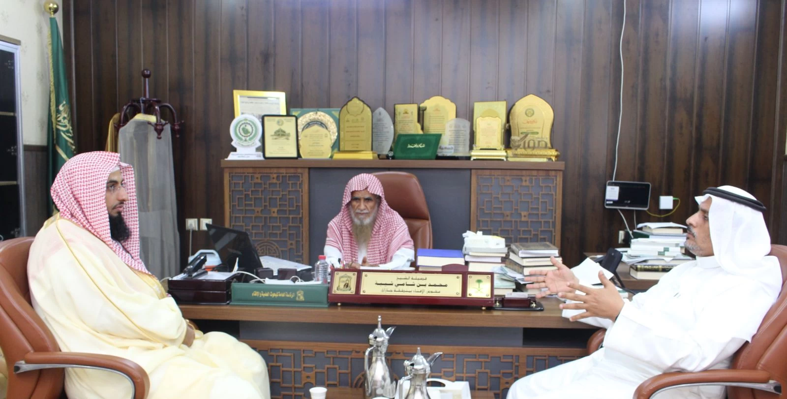 مفوض الإفتاء بمنطقة جازان يستقبل مدير عام فرع الرئاسة العامة لهيئة الأمر بالمعروف والنهي عن المنكر