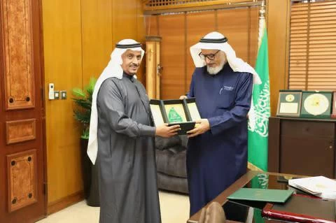 العواد يشكر مدير فرع الرئاسة العامة للبحوث العلمية والإفتاء في جازان على جهود إنجاح المبادرات 