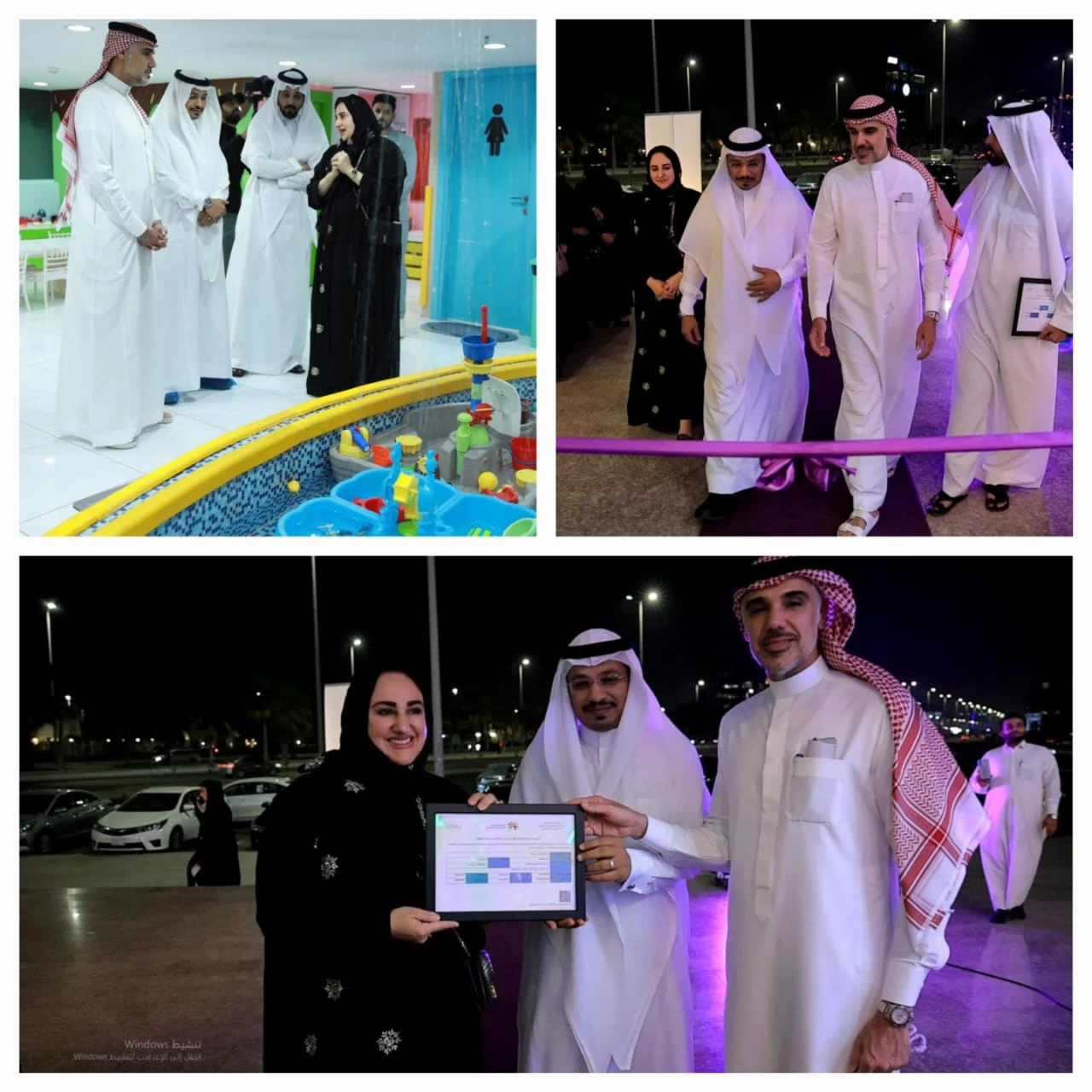 مدير مركز التنمية الاجتماعية بجدة يفتتح مركز خيمة المدينة لضيافة الأطفال في مقر العمل 