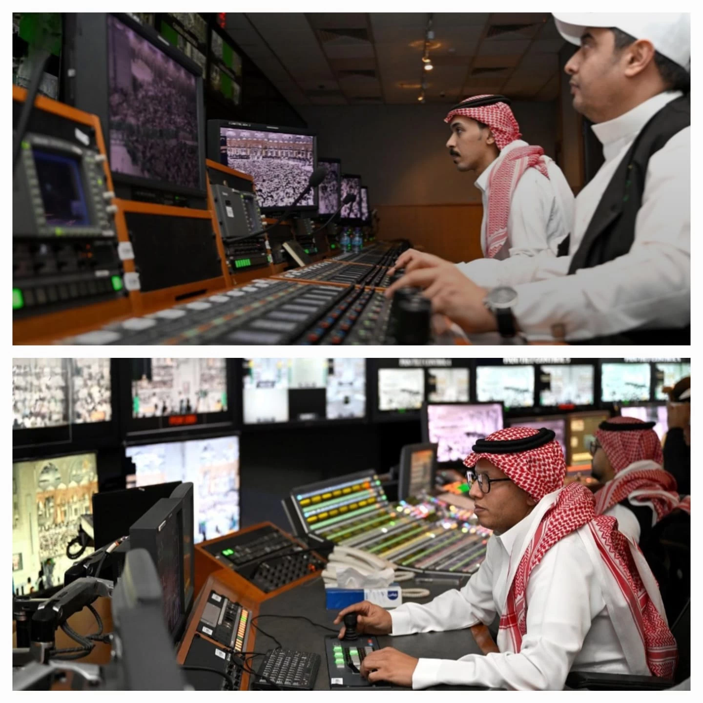 كوادر سعودية تنقل للعالم الأجواء الروحانية من المسجد الحرام 