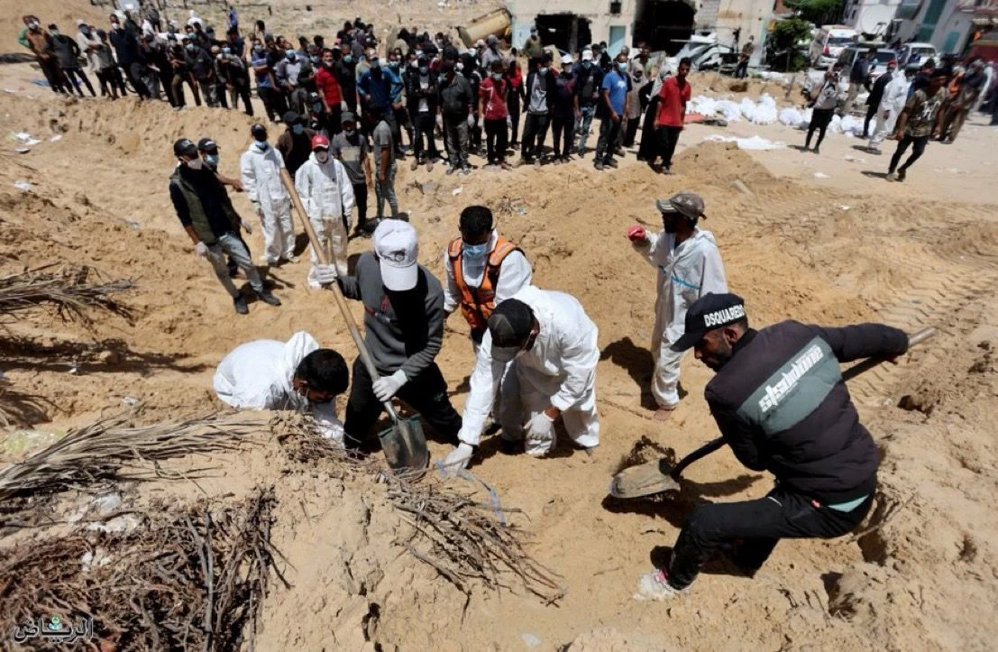 الأمم المتحدة تطالب بتحقيق دولي في المقابر الجماعية في مستشفيات غزة