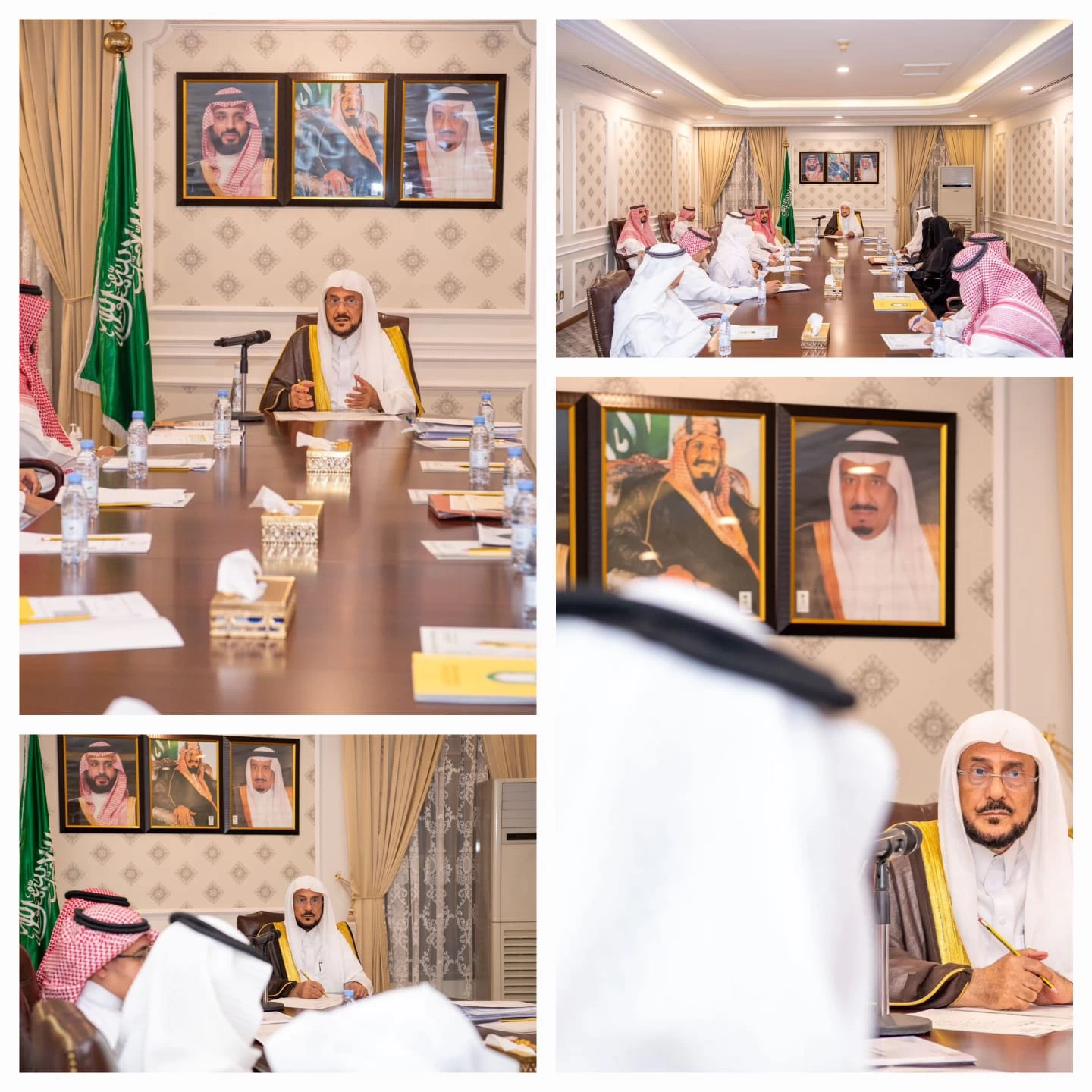 وزير الشؤون الإسلامية يعقد اجتماعاً بمسؤولي إدارة المساجد والدعوة والإرشاد بمحافظة جدة
