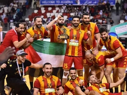 الترجي يتوّج بكأس الكؤوس الإفريقية لكرة اليد على حساب الزمالك