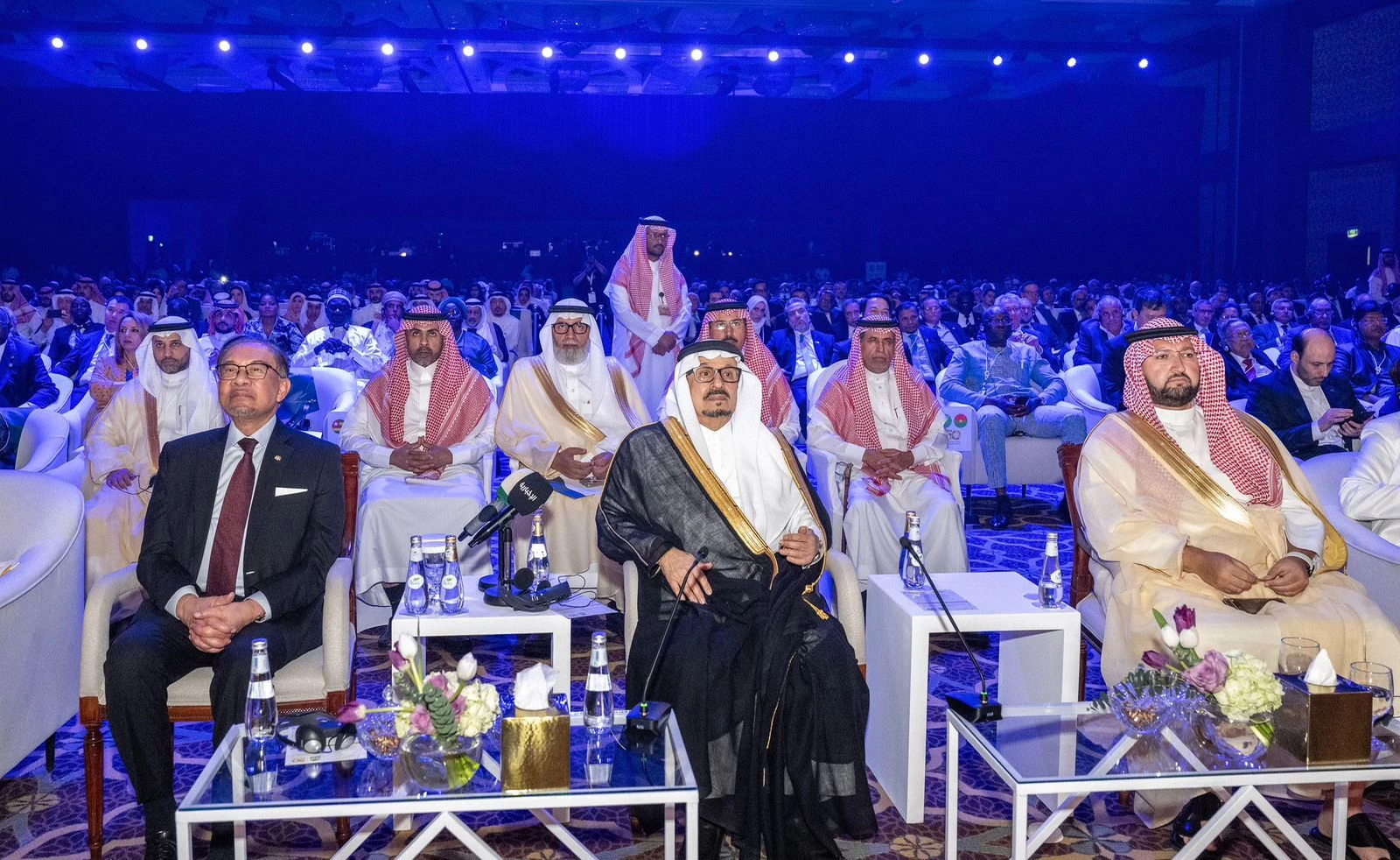 سمو أمير منطقة الرياض يحضر احتفالية البنك الإسلامي للتنمية باليوبيل الذهبي