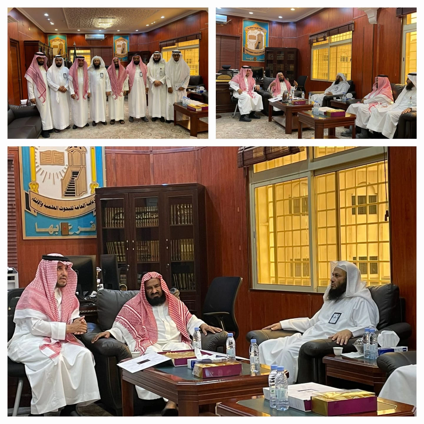 مفوض الإفتاء بمنطقة عسير يستقبل مدير عام فرع الرئاسة العامة لهيئة الأمر بالمعروف والنهي عن المنكر بالمنطقة 