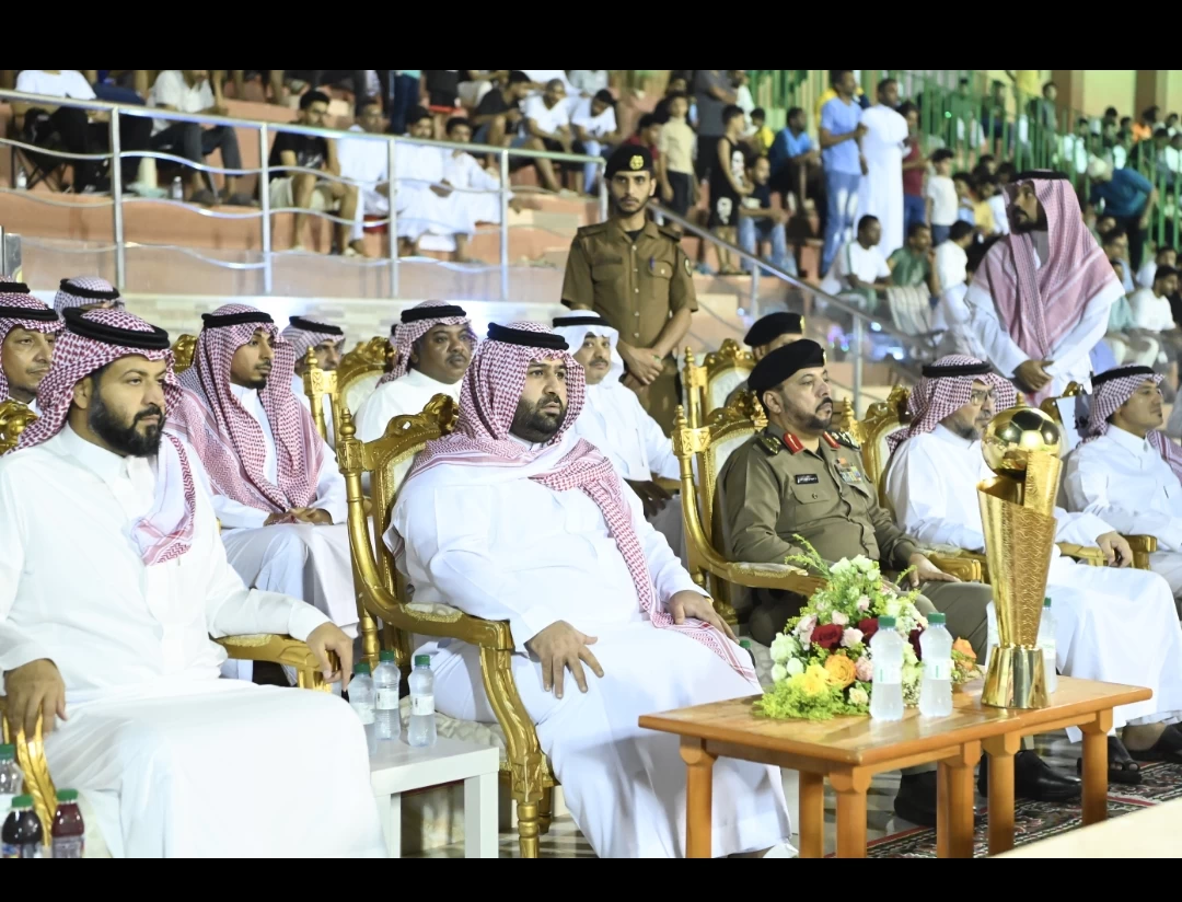 سمو نائب أمير منطقة جازان يرعى ختام بطولة كأس رابطة الهواة لكرة القدم