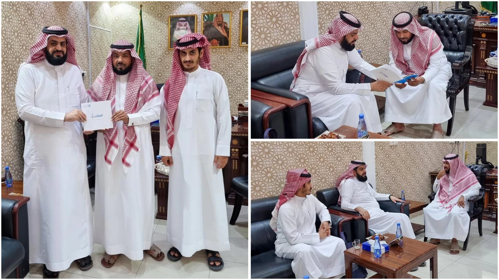 المدخلي يستقبل المدير التنفيذي لجمعية الدعوة والإرشاد وتوعية الجاليات بصناعية نجران (إشراقة) .