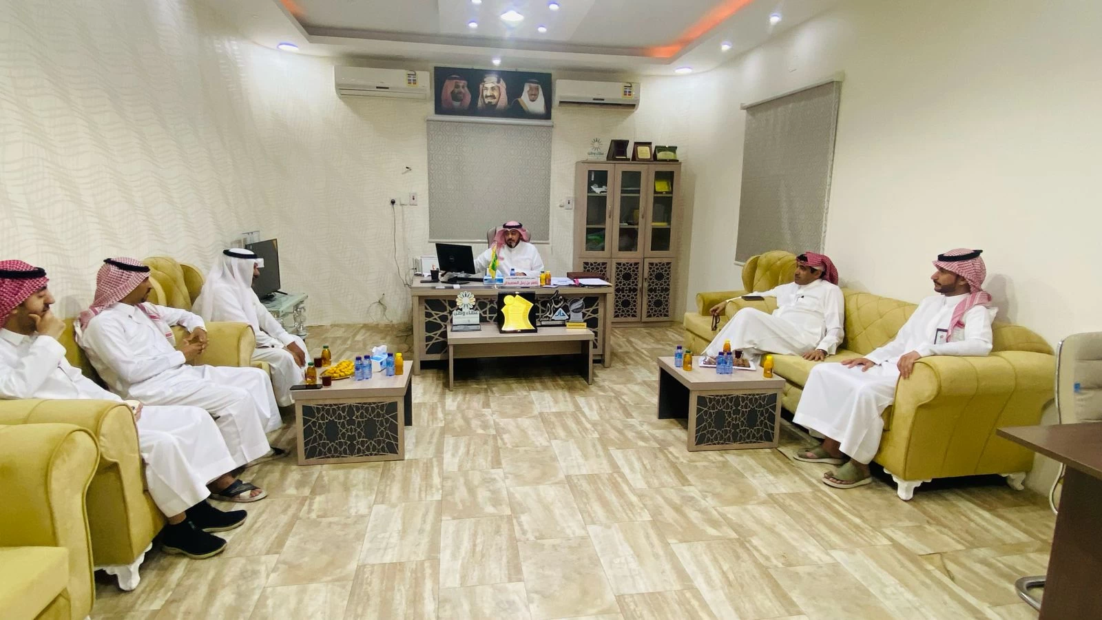 جمعية التنمية الأهلية بعرعر تستقبل وكيل كلية الشمال التعليمية للتمريض