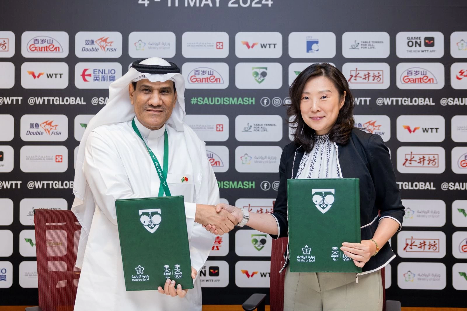 الاتحاد السعودي لكرة الطاولة يوقع مذكرة تفاهم مع الاتحاد الأمريكي 