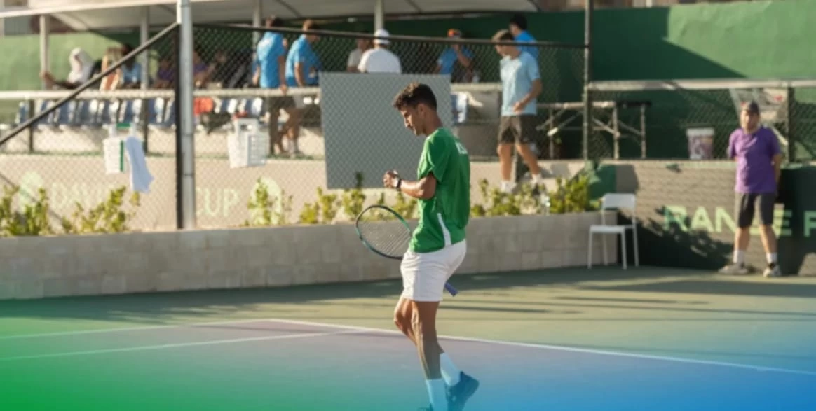 المنتخب السعودي للتنس يتصدر مجموعته في "كأس ديفيز"