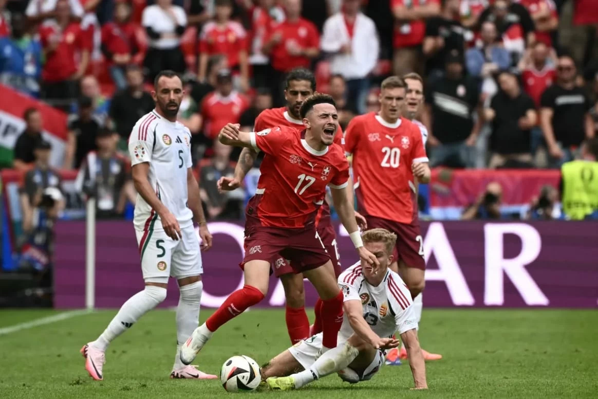 سويسرا تهزم هنغاريا بثلاثية مقابل هدف في أولى مبارياتها في يورو 2024
