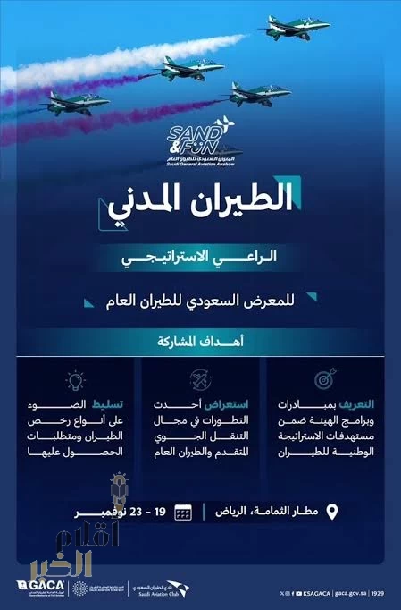 الطيران المدني.. راعٍ إستراتيجي "للمعرض السعودي للدرون - سادكس 2025" في الرياض
