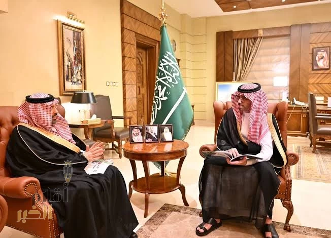 محافظ جدة يستقبل رئيس مجلس إدارة جمعية هدية الحاج والمعتمر