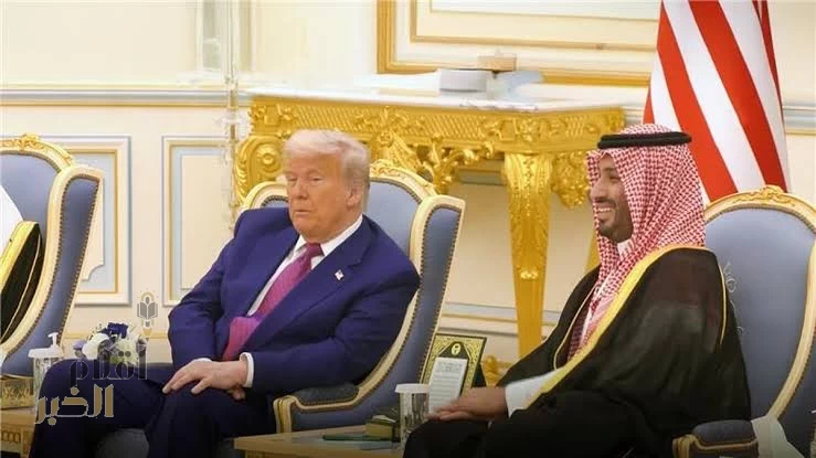 سمو ولي العهد يستقبل رئيس الولايات المتحدة الأمريكية في الديوان الملكي بقصر اليمامة ويقيم مأدبة غداء رسمية تكريمًا لفخامته