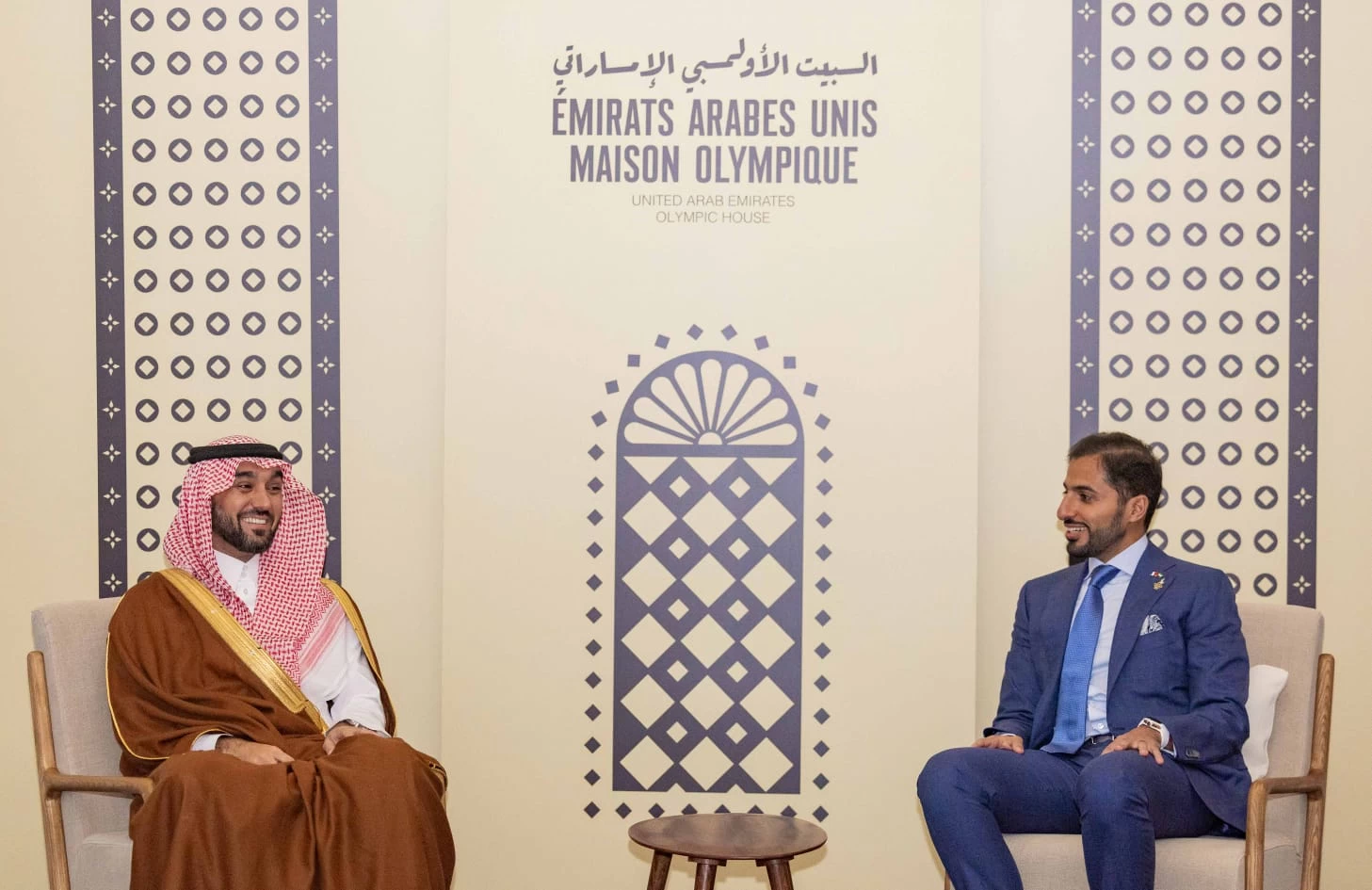 ​​​​​​​الفيصل يشهد افتتاح البيت الأولمبي الاماراتي و مشاعل تدشن المشاركة السعودية في أولمبياد باريس 