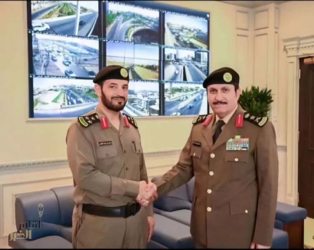 ترقية سعيد القرني إلى رتبة عميد