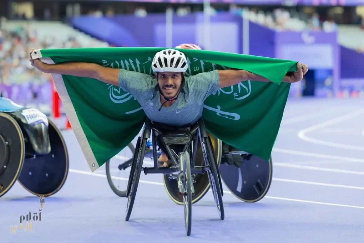 عبدالرحمن القرشي يتوج بالذهب في بارالمبياد باريس 2024