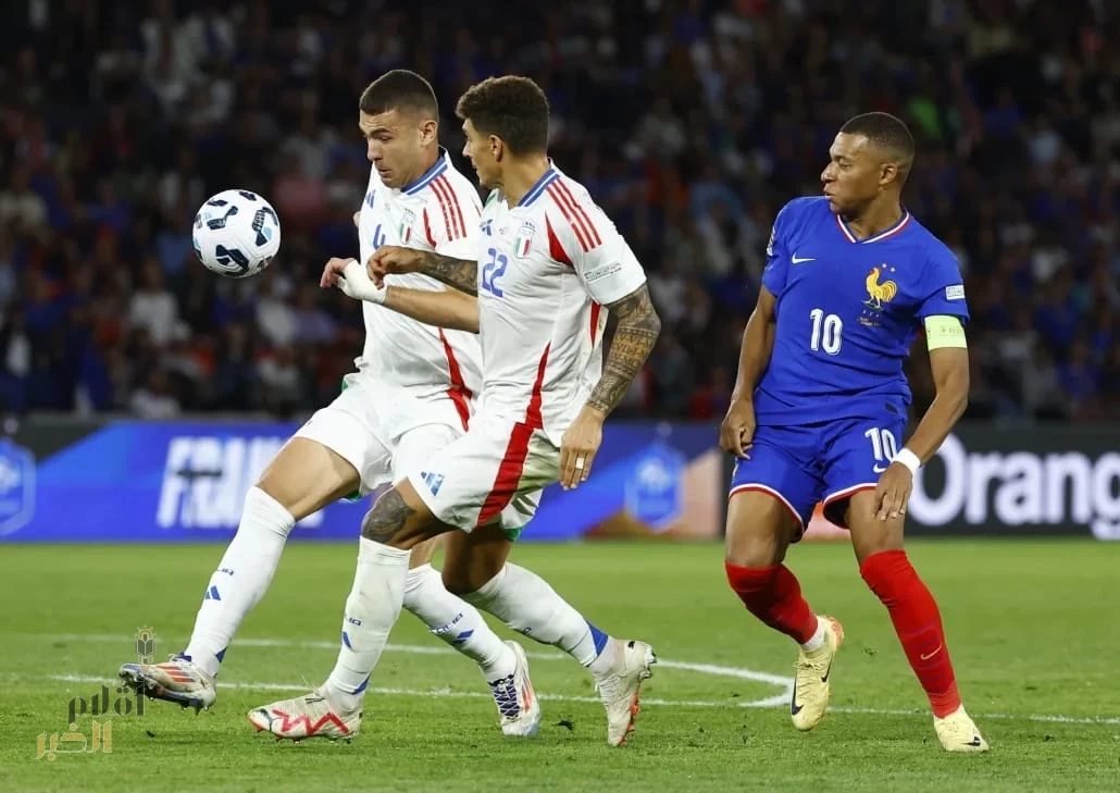 إيطاليا تتغلب على فرنسا بثلاثة أهداف في دوري الأمم الأوروبية
