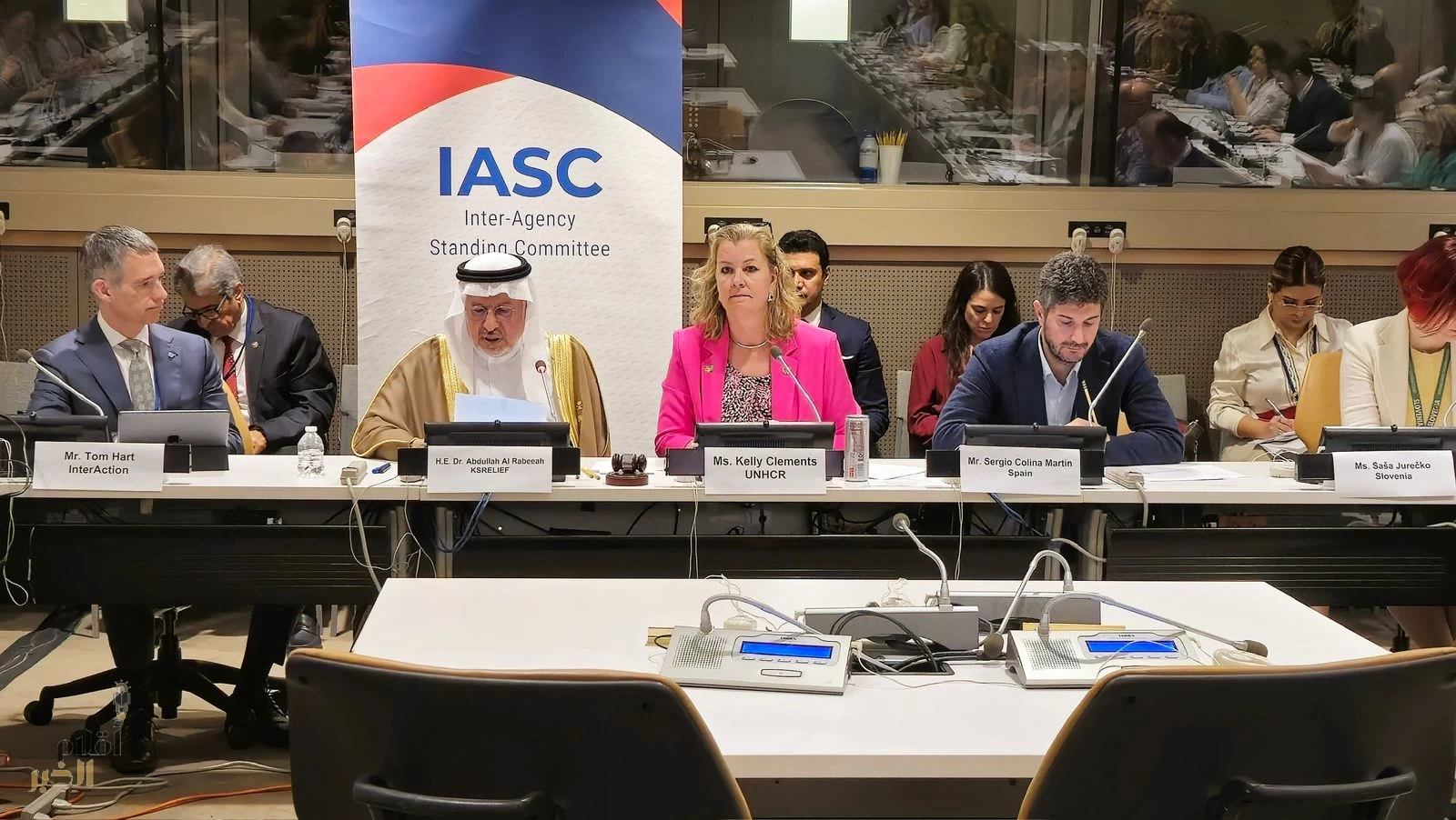 الربيعة يُشارك في الحدث الجانبي رفيع المستوى "بناء عالم أفضل معًا.. مستقبل العمل الإنساني" في مدينة نيويورك