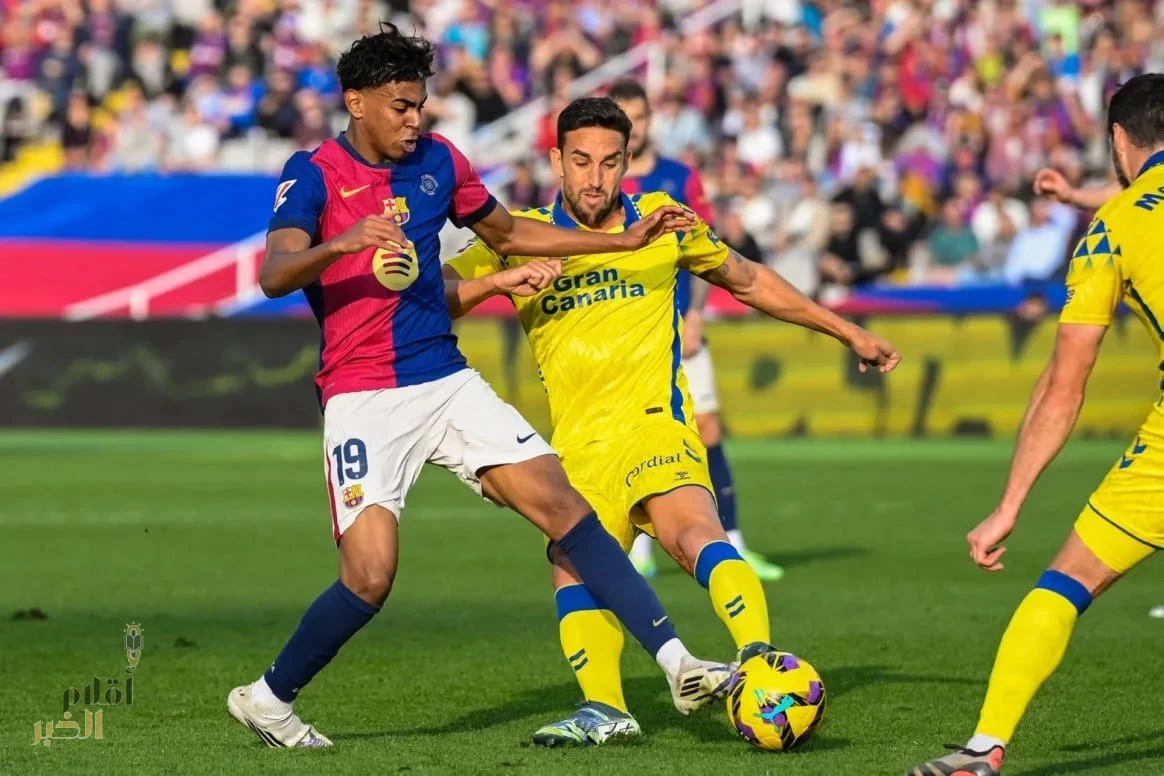 لاس بالماس يفسد احتفالية برشلونة بالذكرى الـ125 لتأسيسه بفوز مثير