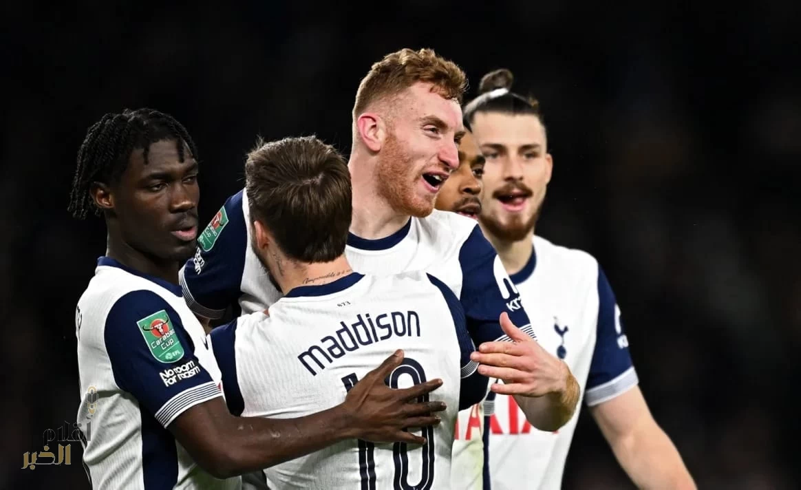 سون يقود توتنهام لنصف نهائي كأس الرابطة على حساب اليونايتد