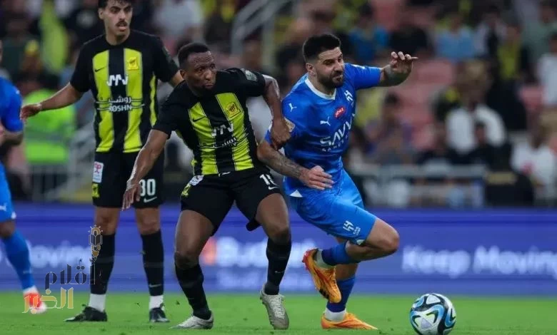 الاتحاد والهلال.. صراع على عرش الصدارة في الدوري