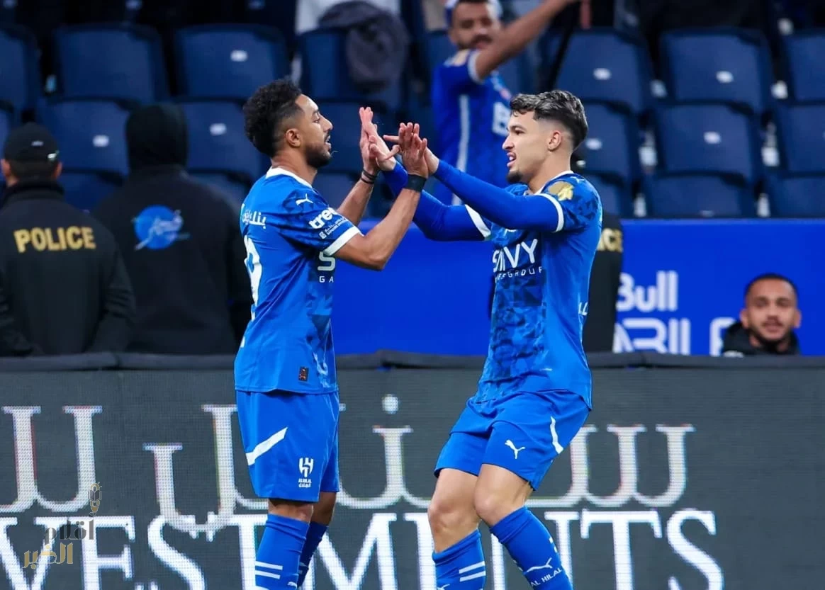 الهلال يضرب بقوة ويمطر شباك الخلود بخماسية