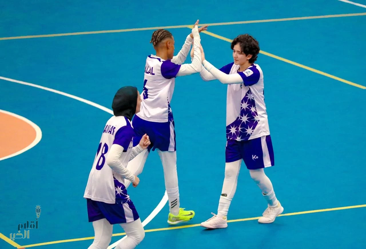 نادي نجمة جدة يفوز على نادي منجم المواهب ببطولة كرة الصالات للسيدات 