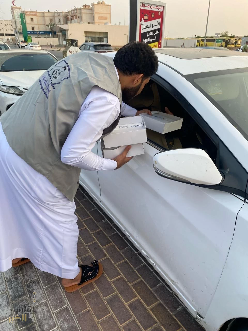 استمرار مبادرة “لك مثل اجره ” التي اطلقها فريق قوة عطاء 