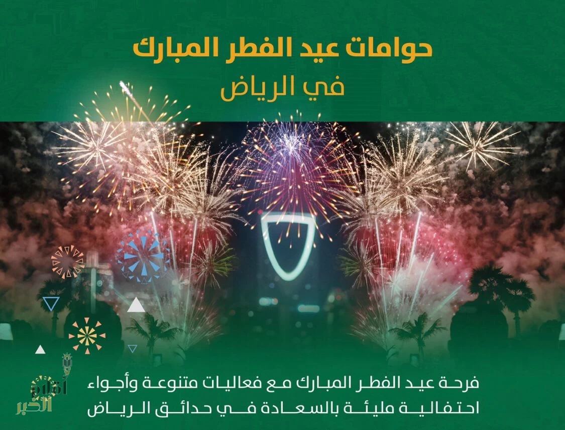 أمانة الرياض تعلن عن “حوّامات العيد” في أكثر من 25 موقعاً بالعاصمة 