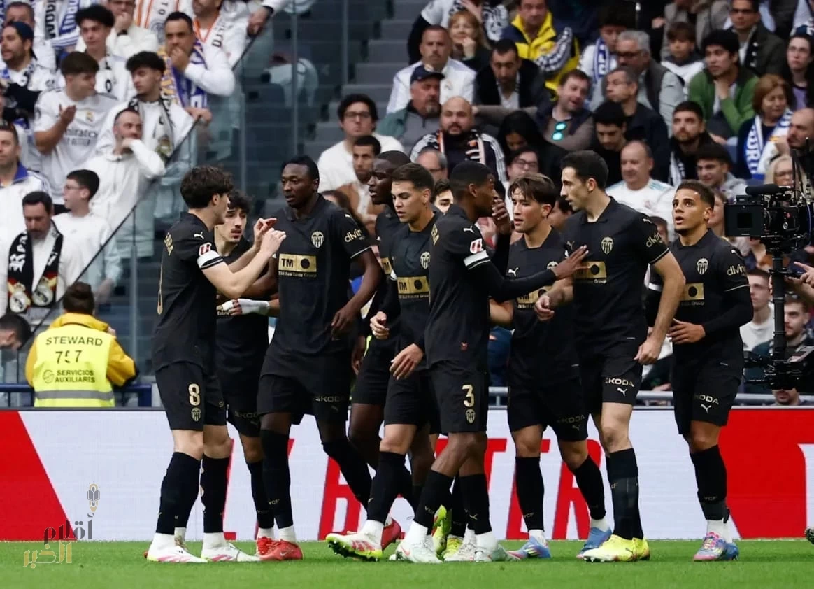 فالنسيا يصعق الريال في الوقت القاتل ويقرب برشلونة من اللقب 