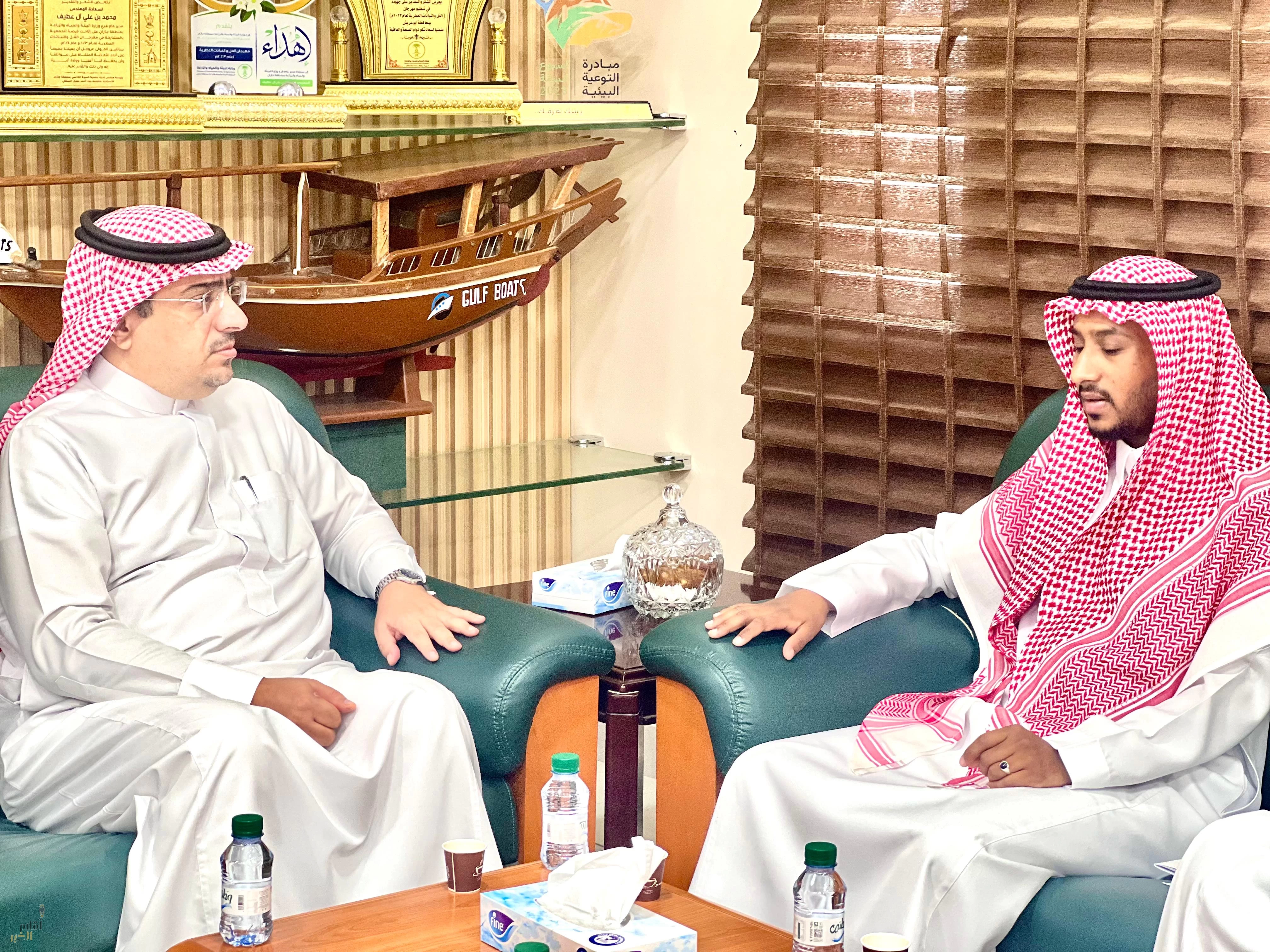 فرع وزارة البيئة والمياه والزراعة بجازان يستقبل جمعية إحسان لحفظ النعمة 