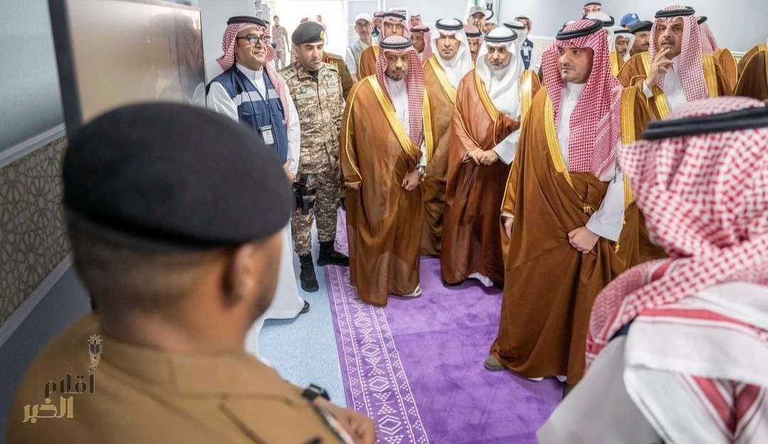 الأمير عبدالعزيز بن سعود يدشن المستشفى الميداني التابع للإدارة العامة للخدمات الطبية بوزارة الداخلية في مشعر عرفات