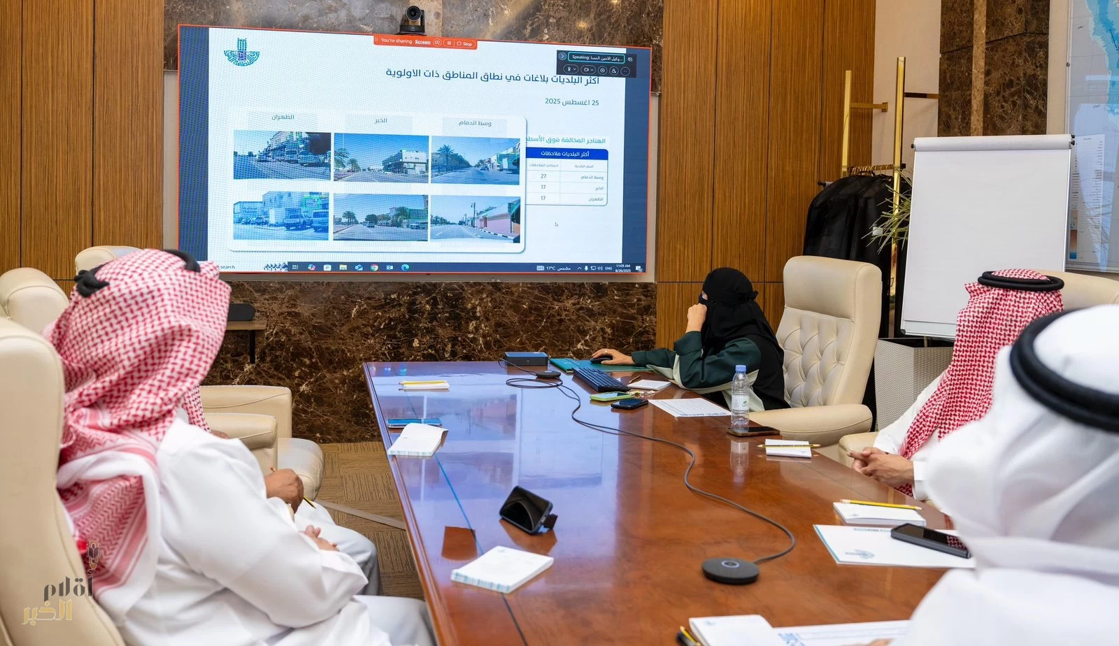 أمين الشرقية يرأس اجتماع برنامج وخطة تحسين المشهد الحضري بالمنطقة