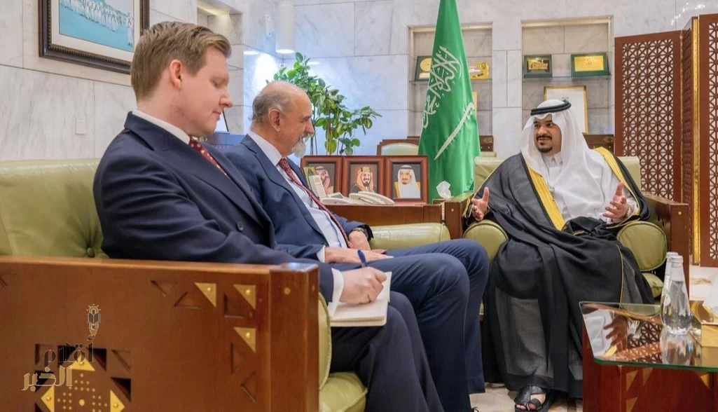 نائب أمير منطقة الرياض يستقبل سفير أستراليا المُعيَّن حديثًا لدى المملكة
