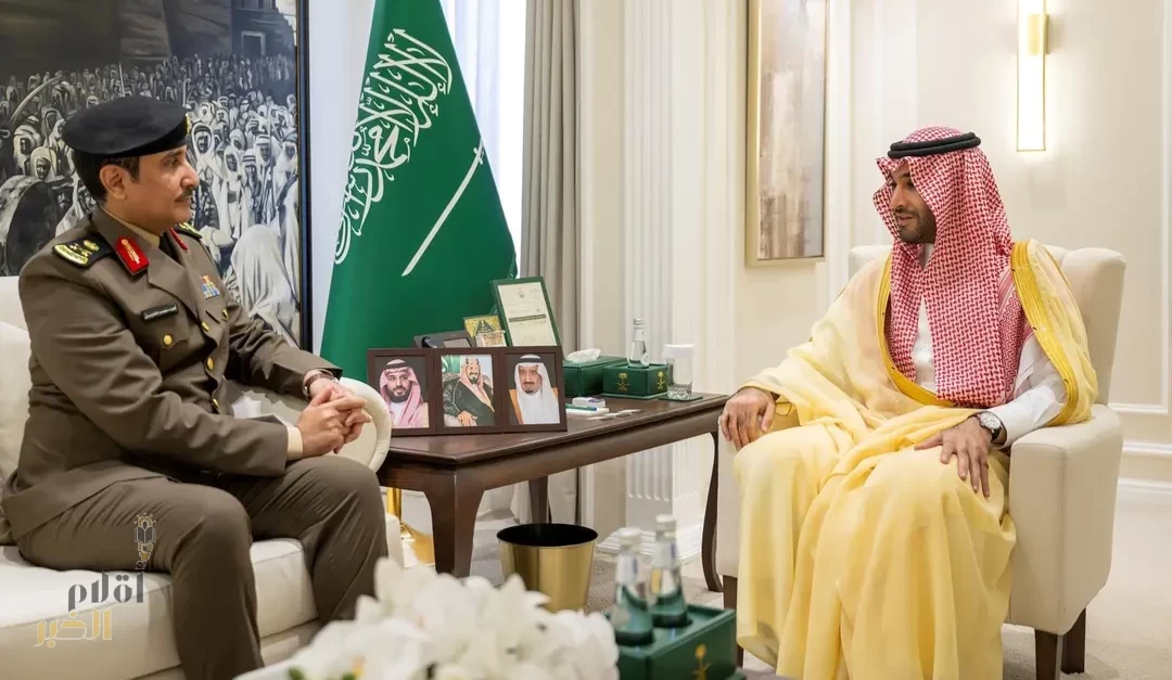 نائب أمير الجوف يستقبل مدير شرطة المنطقة