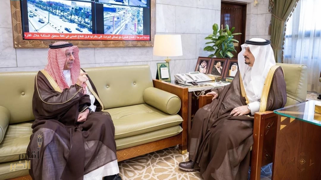 أمير منطقة الرياض يستقبل المهندس السلطان