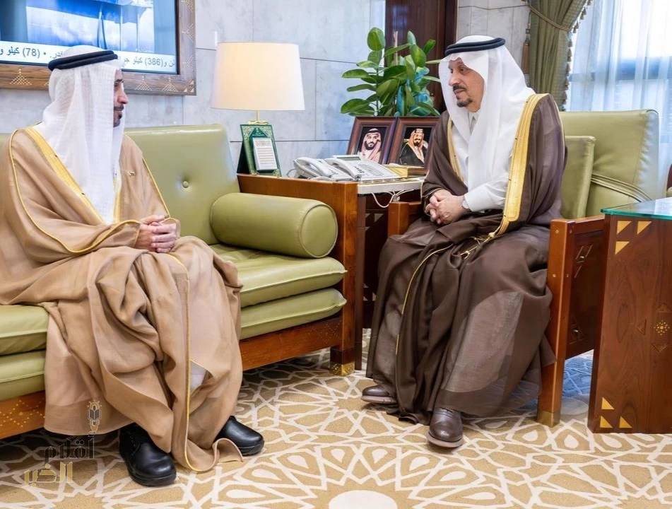 أمير الرياض يستقبل سفير الإمارات المعين حديثًا لدى المملكة