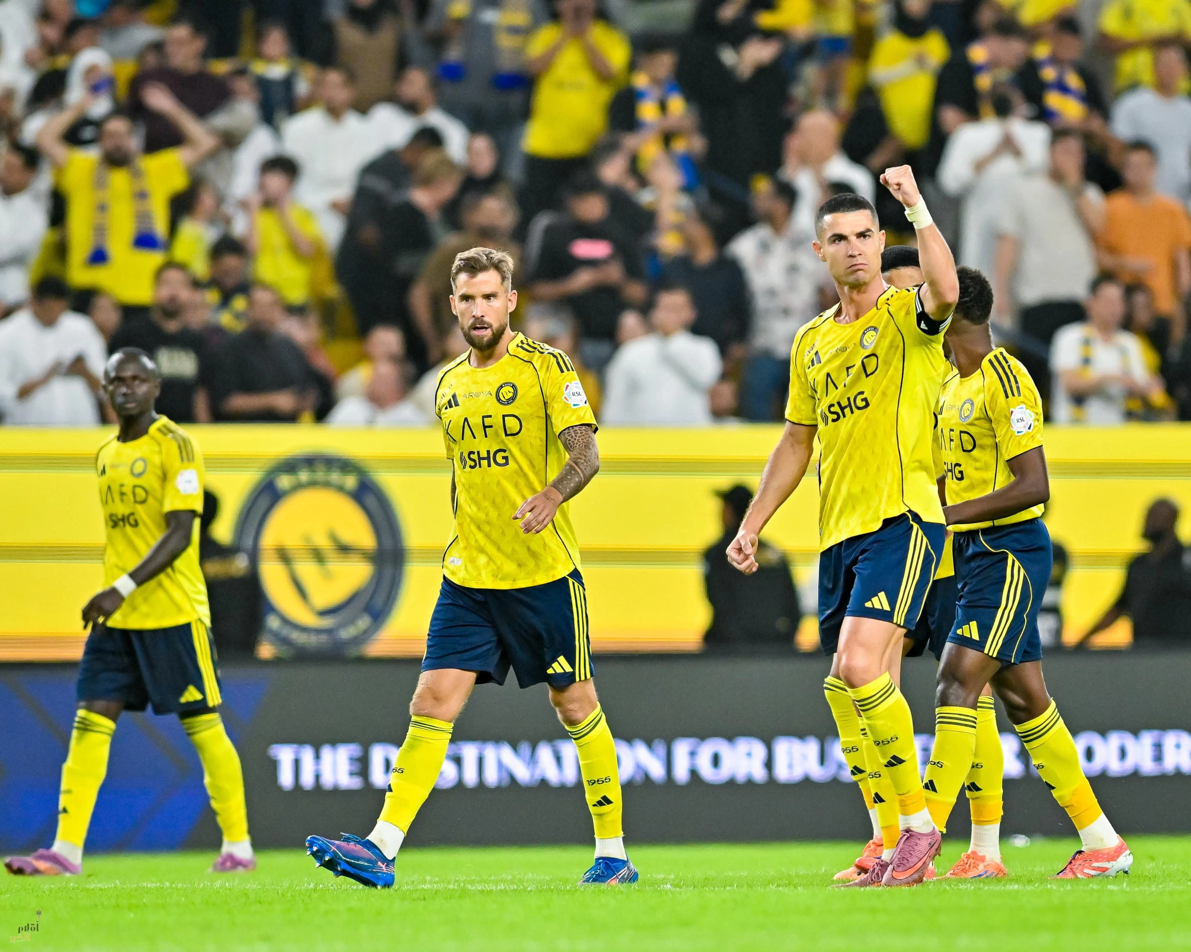 النصر يقسو على الفتح بخماسية وجواو فيليكس يسجل هاتريك 