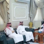 محافظ النعيرية يستقبل مدير الخدمات الصحية الجديد